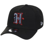 Houston Texans 'H' (Black/Black) Houston Crown the City New Era 9FORTY A-Frame