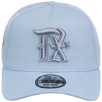 Texas Rangers MLB Glacial Blue New Era 9FORTY A-Frame
