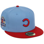 Chicago Cubs MLB Flipmode 2.0 New Era 59FIFTY (Sky/Red/Gray)