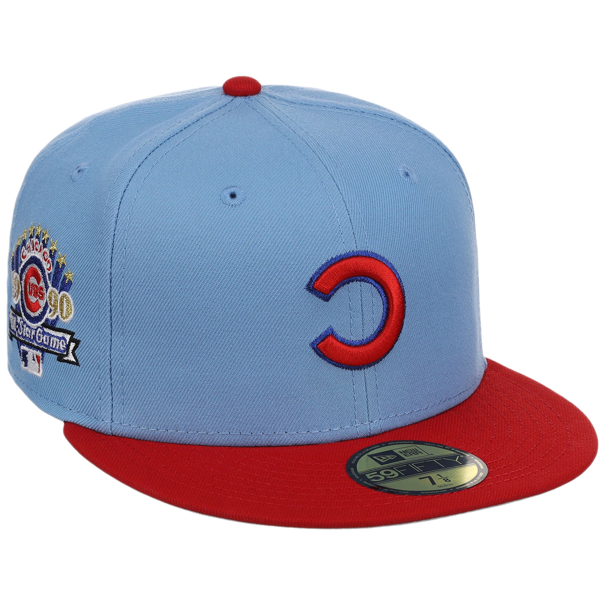 Chicago Cubs MLB Flipmode 2.0 New Era 59FIFTY (Sky/Red/Gray)
