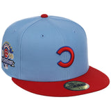 Chicago Cubs MLB Flipmode 2.0 New Era 59FIFTY (Sky/Red/Gray)