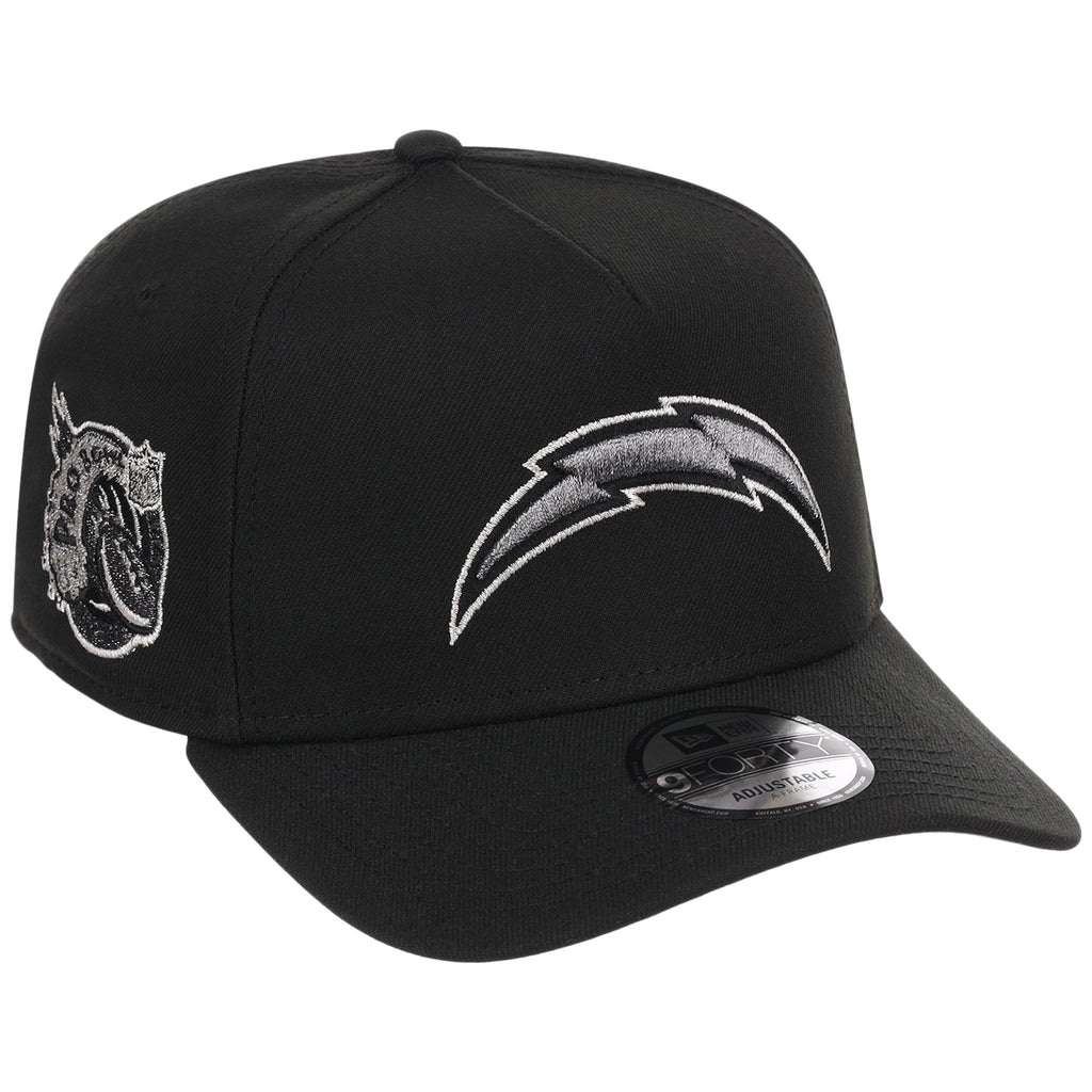 Los Angeles Chargers NFL Liquid Titanium New Era 9FORTY