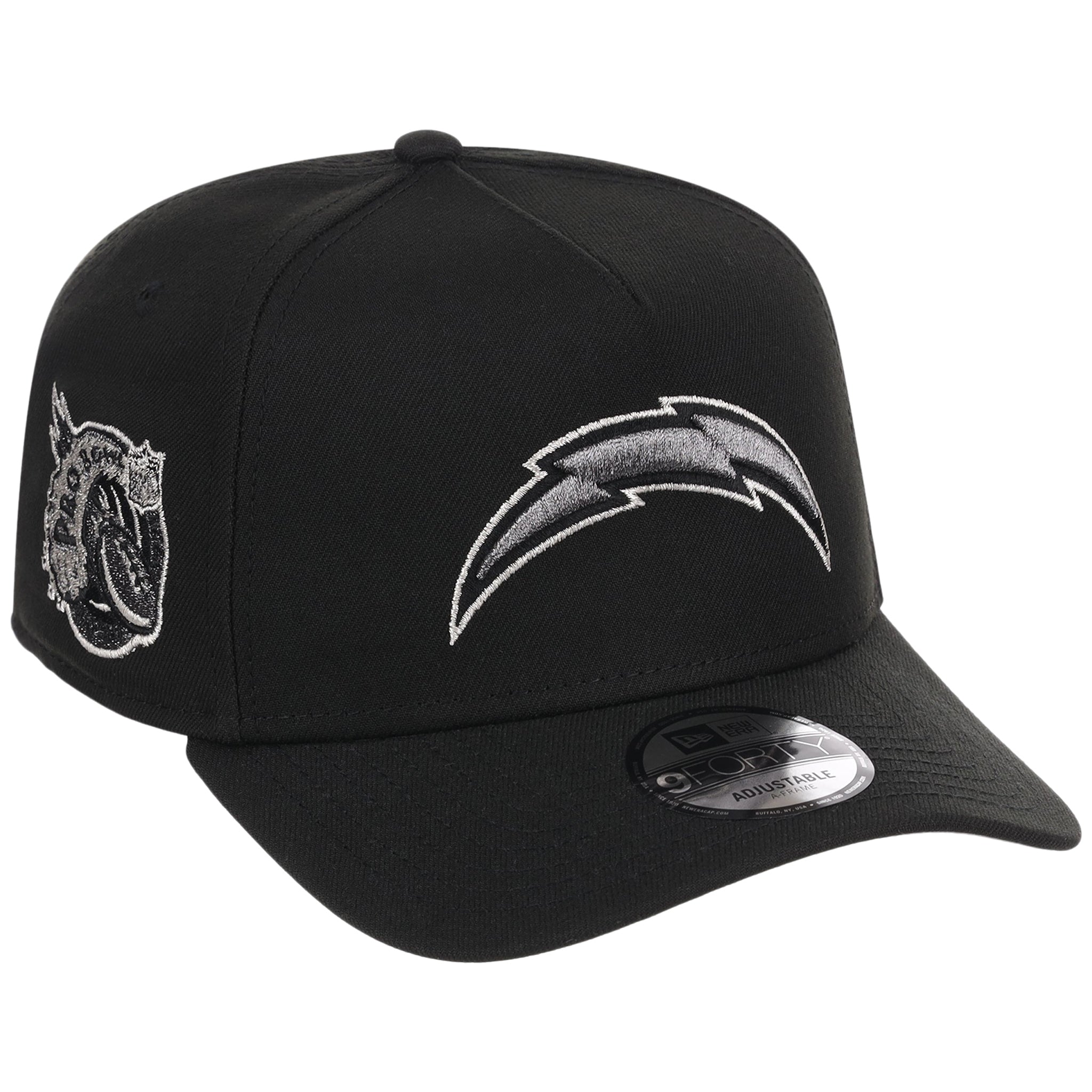 Los Angeles Chargers NFL Liquid Titanium New Era 9FORTY