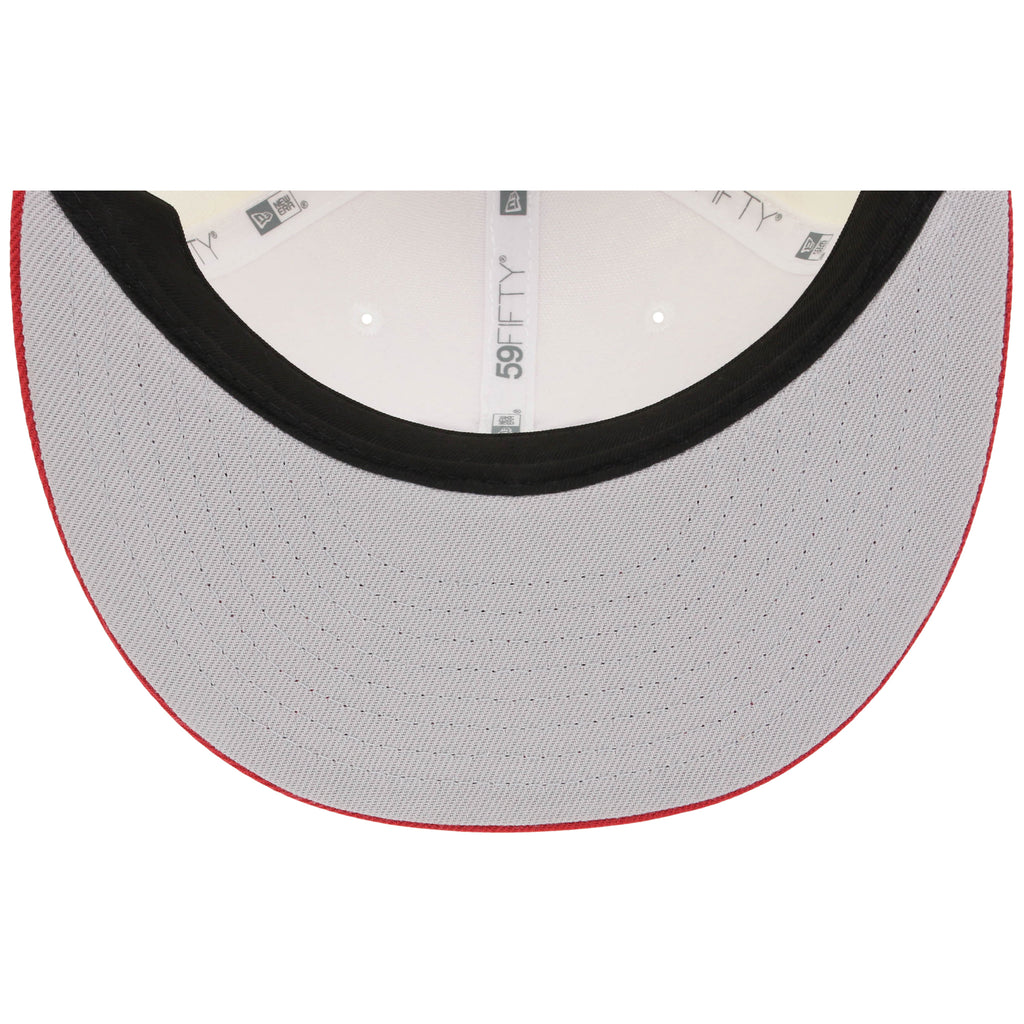 Indiana Hoosiers IU Champ Pack New Era 59FIFTY (Chrome/Red)