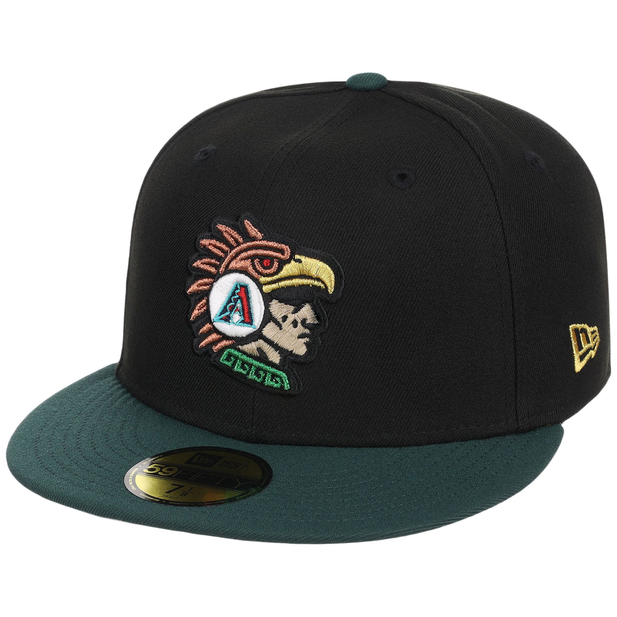 Arizona Diamondbacks Phoenix Crown the City New Era 59FIFTY (Black/Dark Green)