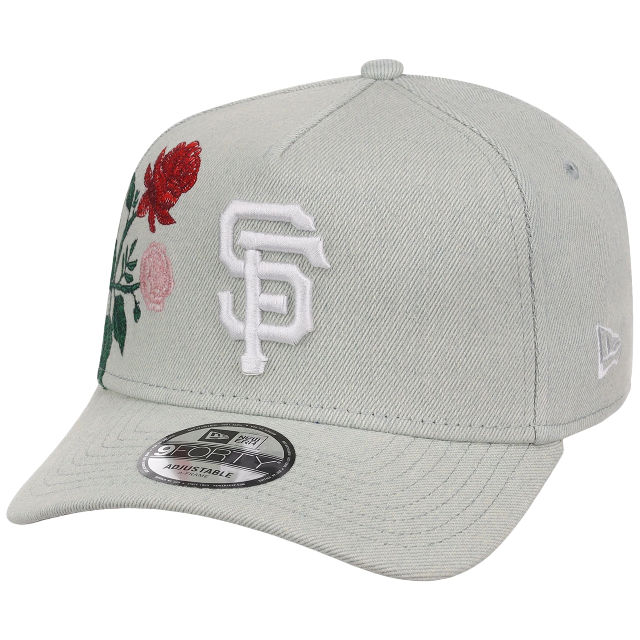 San Francisco Giants MLB Denim Flower New Era 9FORTY