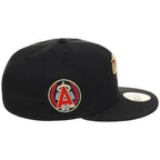 California Angels Crown the City New Era 59FIFTY Palm Tree (Black/Black/Gray) 1