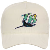 Tampa Bay Rays MLB Chrome Cord FASHION CORE New Era 9FORTY A-Frame