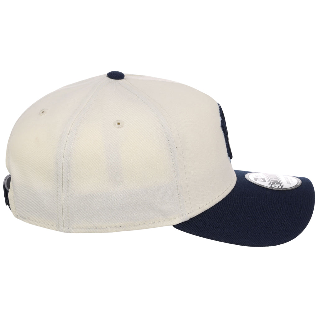 New York Yankees MLB Chrome x Navy FASHION CORE New Era 9FORTY A-Frame