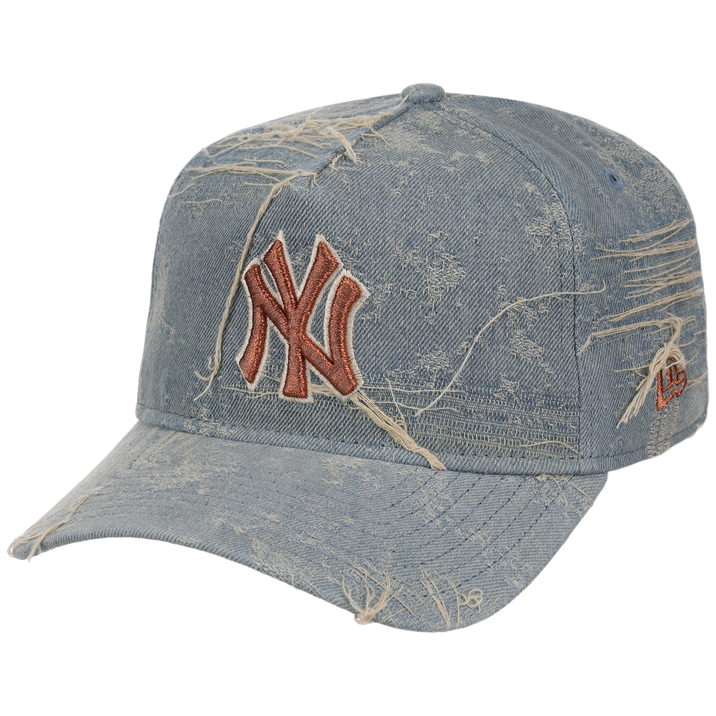 New York Yankees MLB Oxidized Denim New Era 9FORTY A-Frame