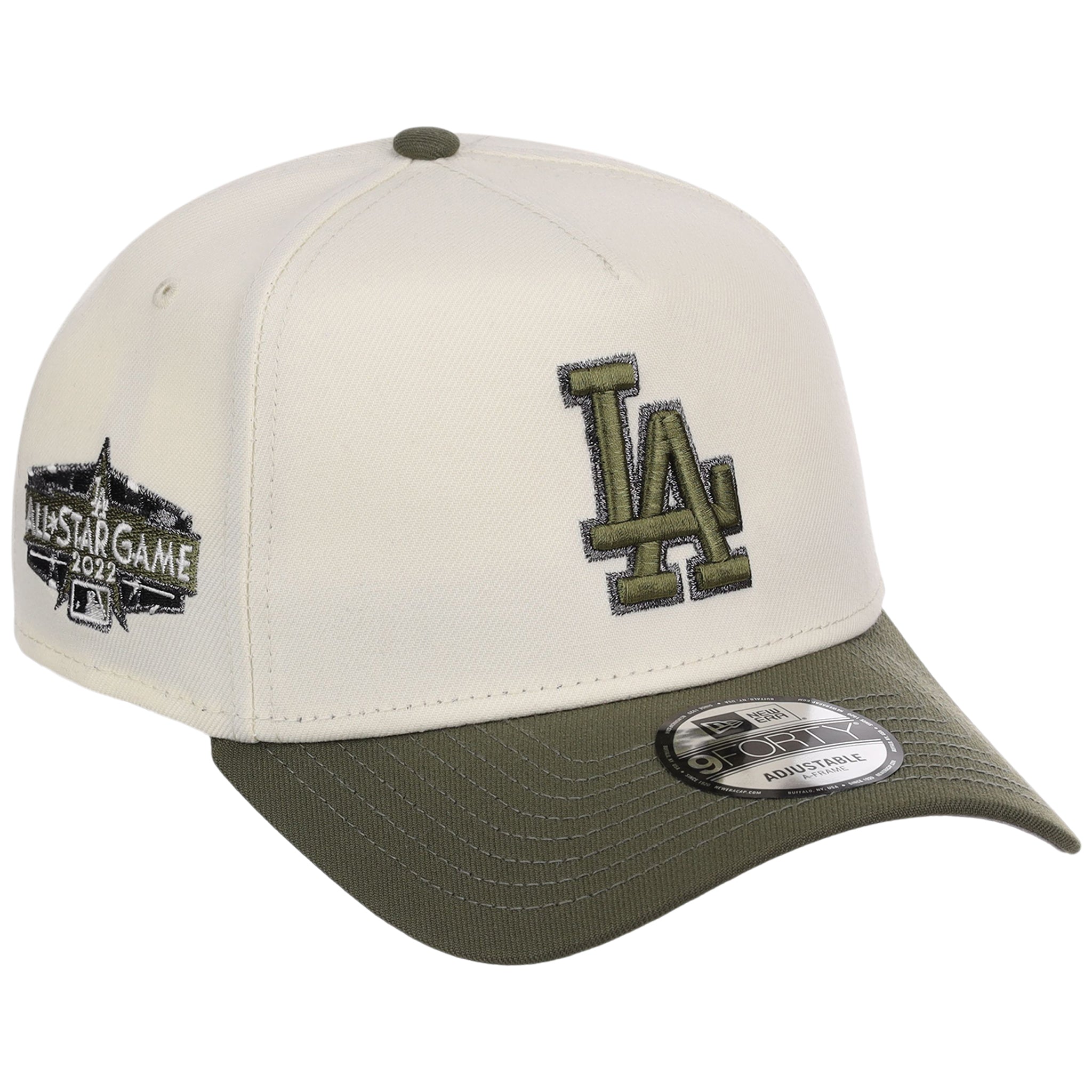 Los Angeles Dodgers MLB Chrome Olive New Era 9FORTY – LidsHatDrop