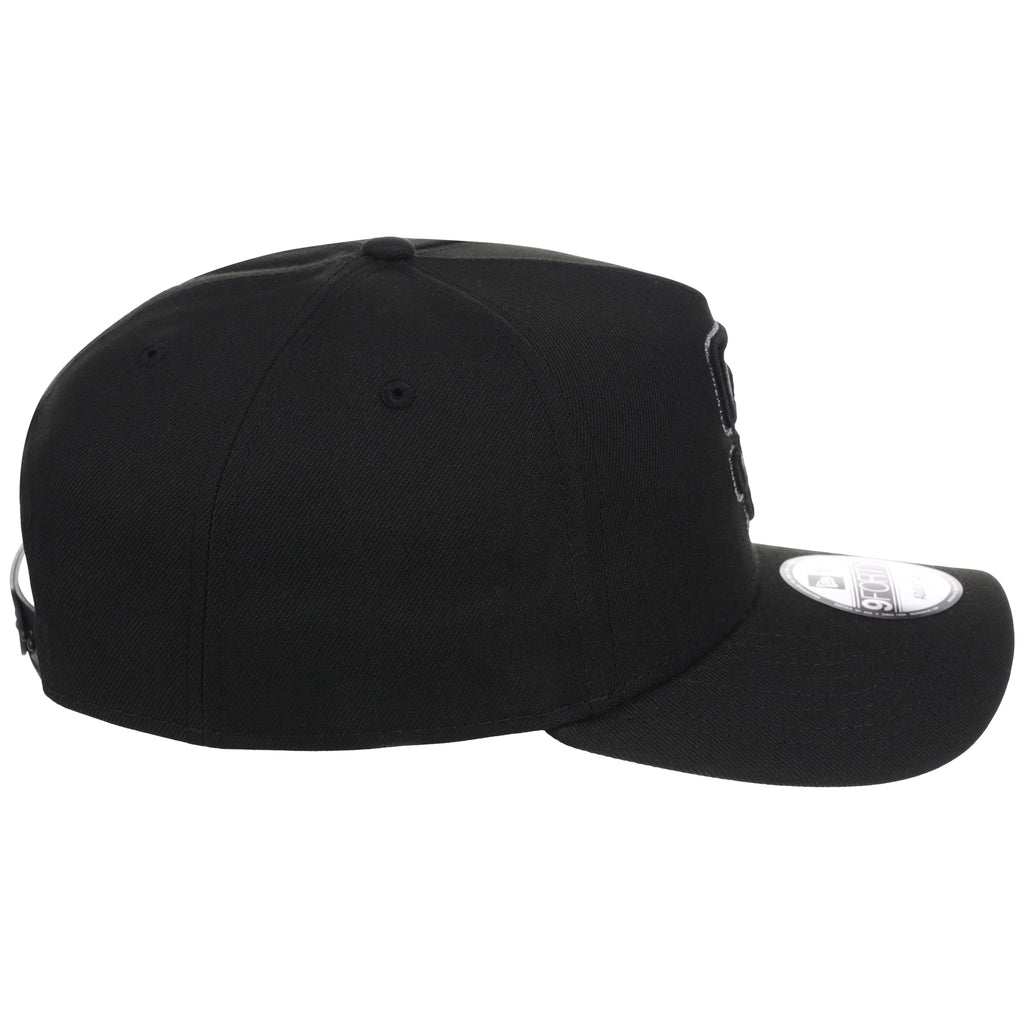 San Diego Padres MLB Black x Pewter FASHION CORE New Era 9FORTY A-Frame