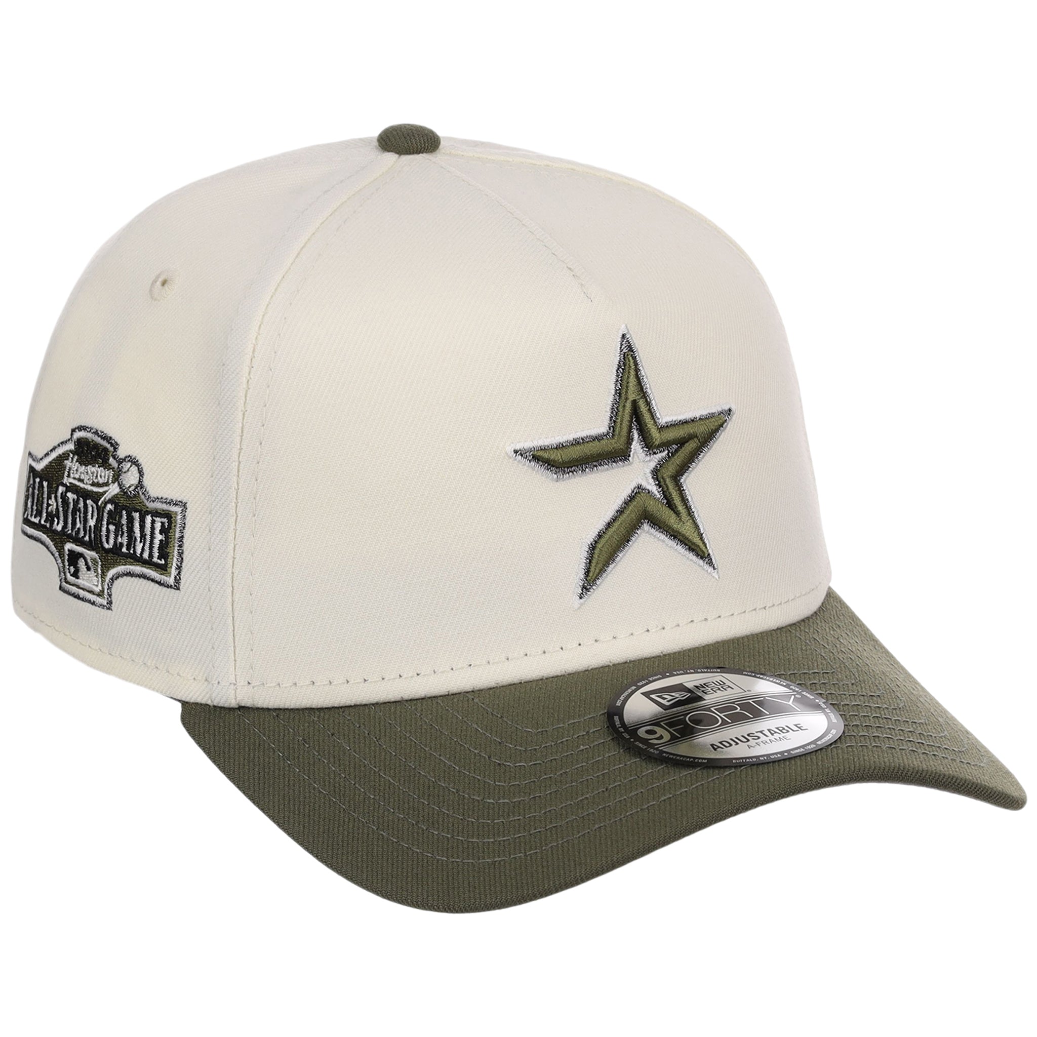 Houston Astros MLB Chrome Olive New Era 9FORTY