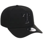 Texas Rangers MLB Black x Pewter FASHION CORE New Era 9FORTY A-Frame