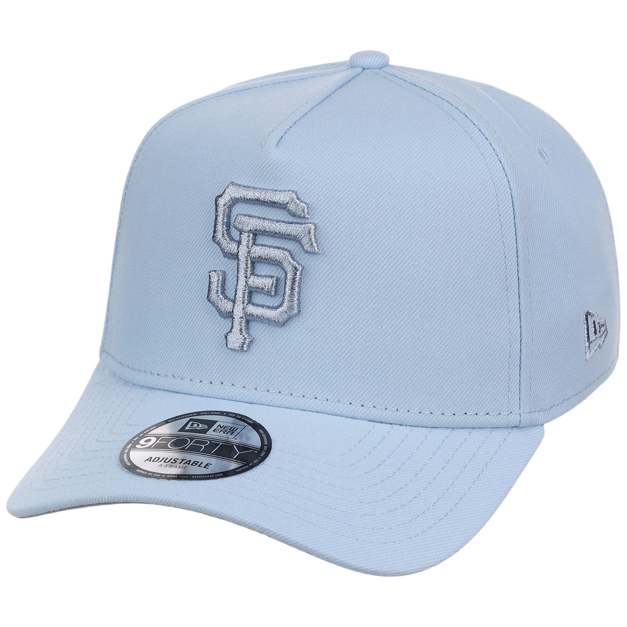 San Francisco Giants MLB Glacial Blue New Era 9FORTY A-Frame
