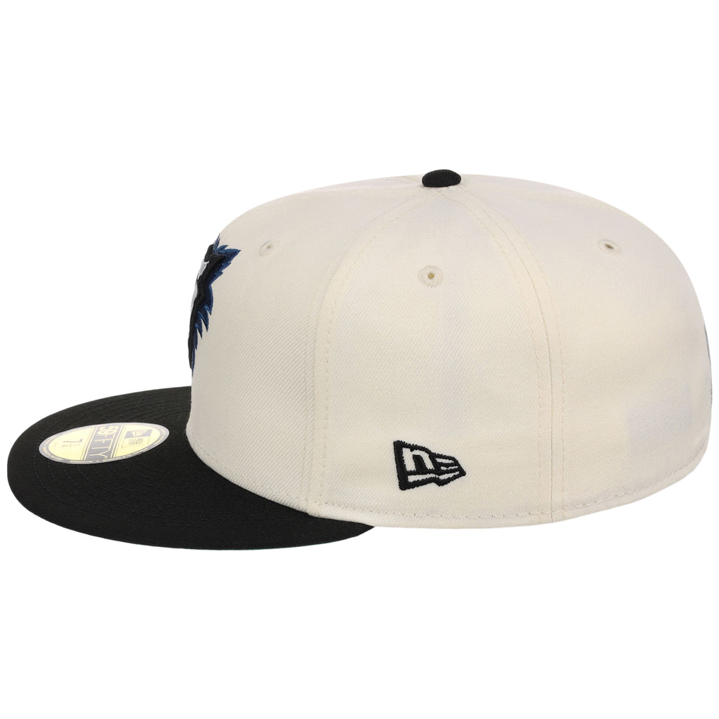 Minnesota Timberwolves NBA Chrome OTC New Era 59FIFTY (Chrome/Black)