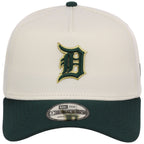 Detroit Tigers MLB Chrome x Dark Green FASHION CORE New Era 9FORTY A-Frame