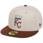 Kansas City Royals MLB Auburn Cream New Era 59FIFTY