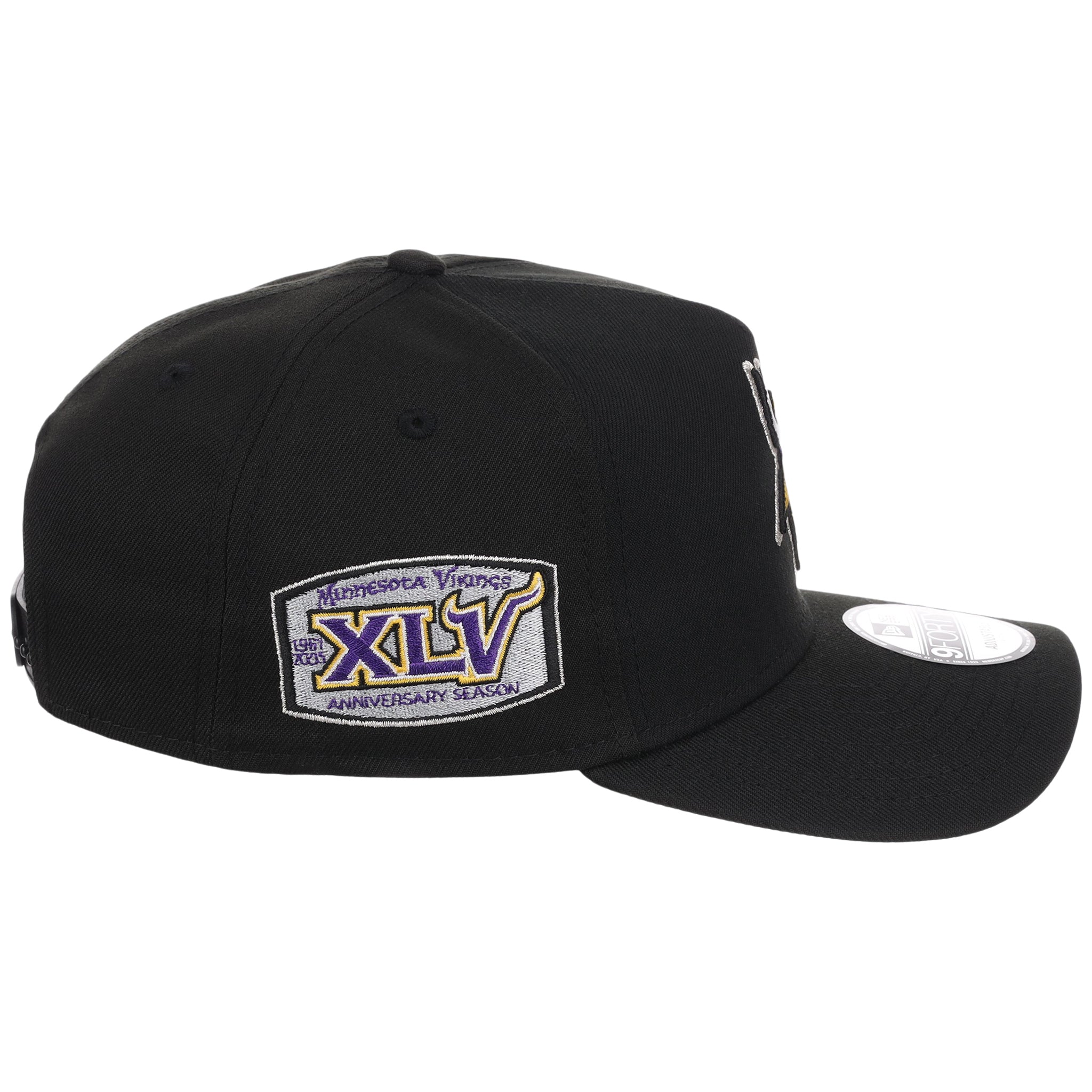 Minnesota Vikings NFL Black Dome New Era 9FORTY A-Frame