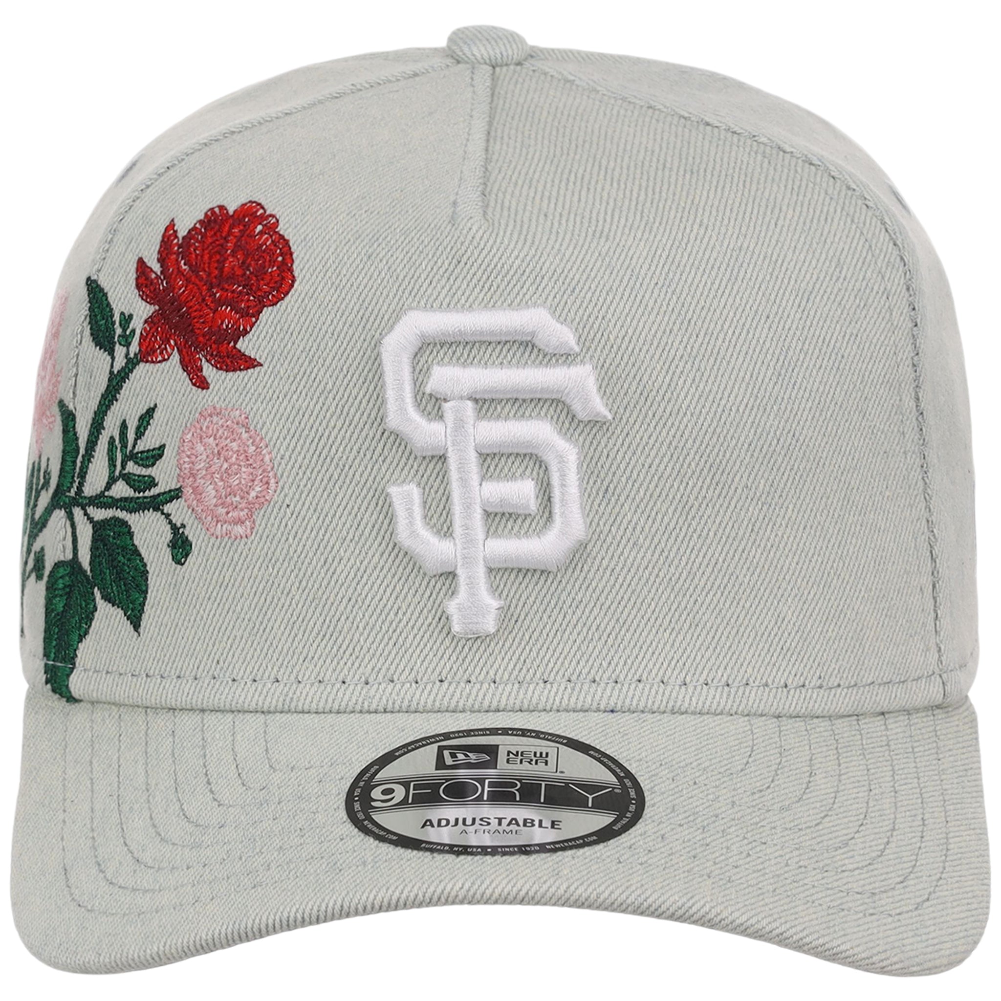San Francisco Giants MLB Denim Flower New Era 9FORTY