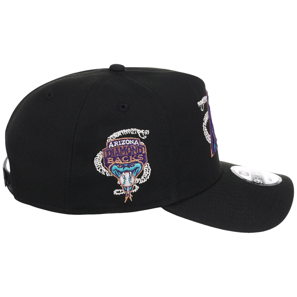 Arizona Diamondbacks Phoenix Crown the City New Era 9FORTY A-Frame (Black/Black)