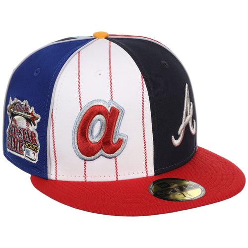 Atlanta Braves Quavo Georgia Pack Collection - New Era 59FIFTY "Pinwheel" (Multi/Red)