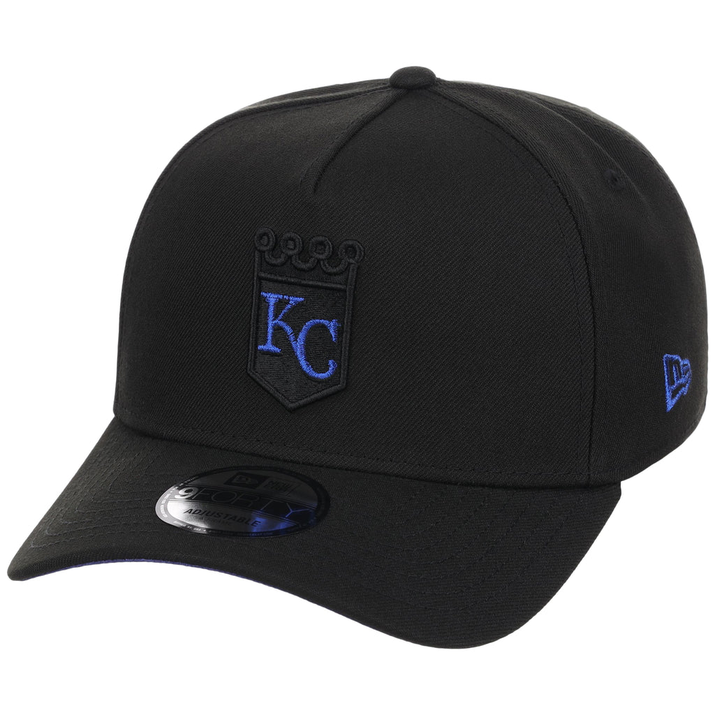 Kansas City Royals MLB Black x Royal FASHION CORE New Era 9FORTY A-Frame