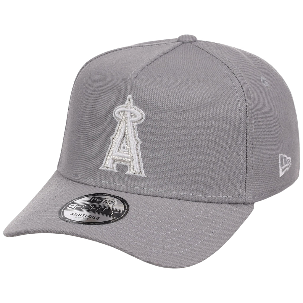 Anaheim Angels MLB Gray x White FASHION CORE New Era 9FORTY A-Frame
