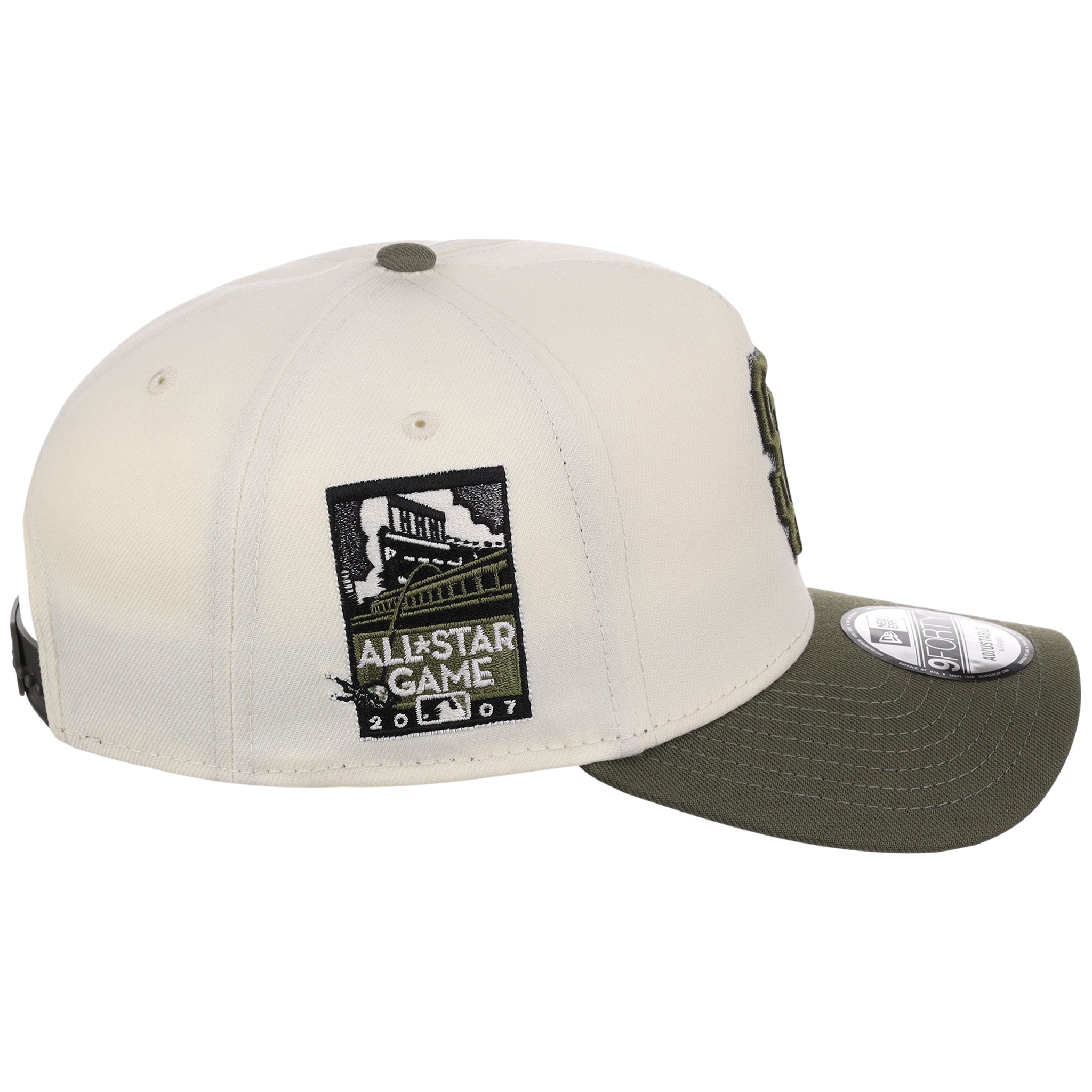 San Francisco Giants MLB Chrome Olive New Era 9FORTY