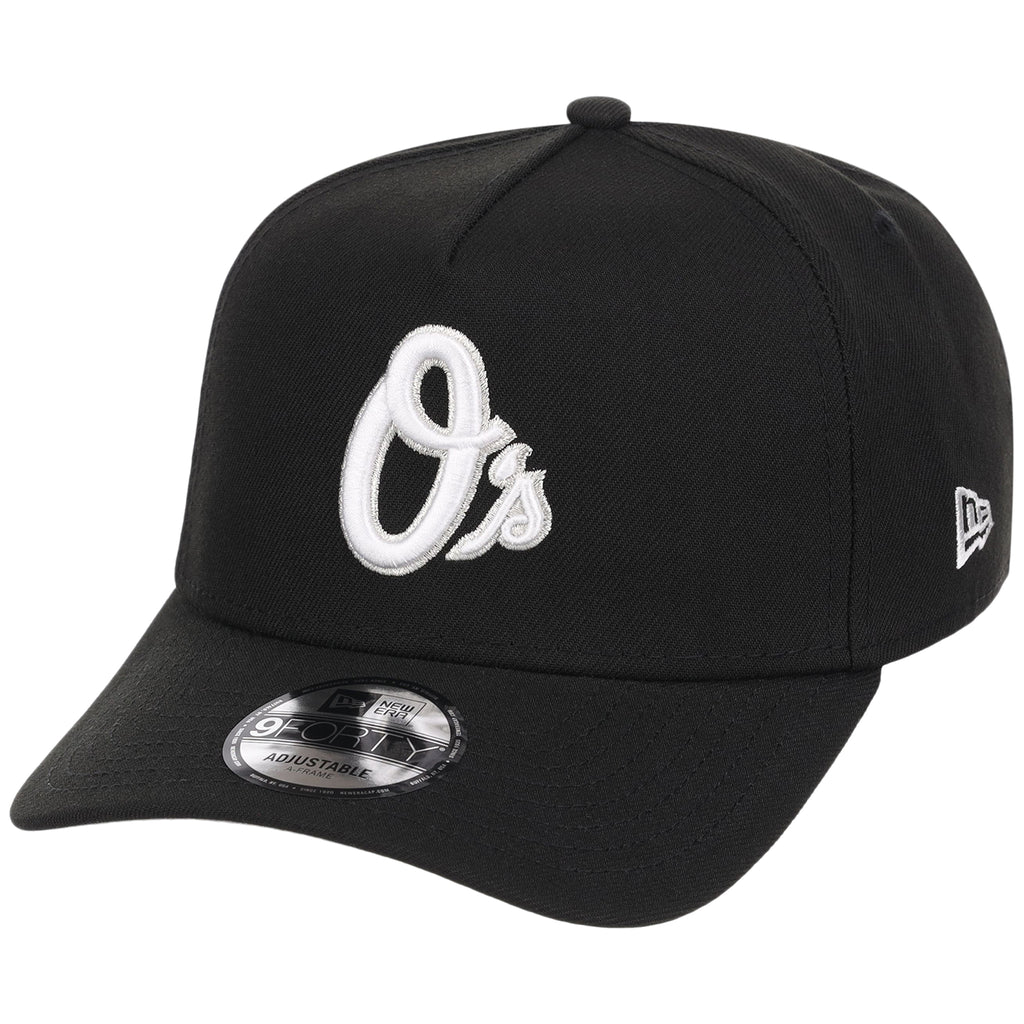 Baltimore Orioles MLB Black x White FASHION CORE New Era 9FORTY A-Frame