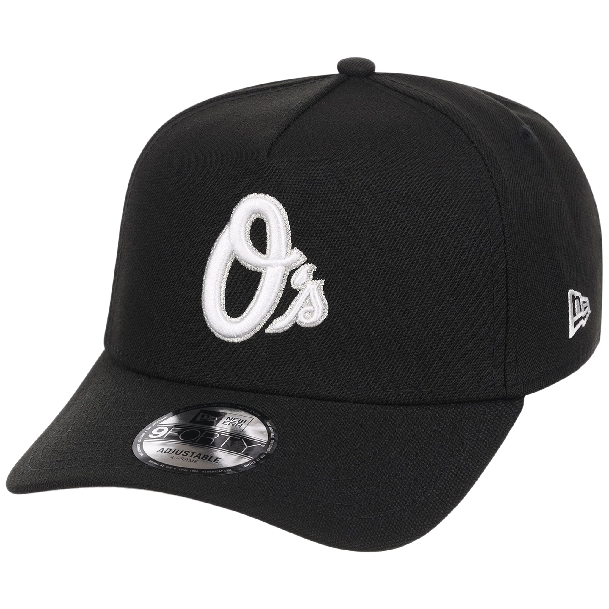 Baltimore Orioles MLB Black x White FASHION CORE New Era 9FORTY A-Frame