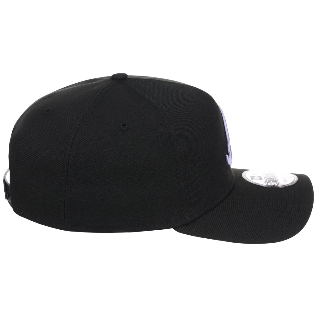 Atlanta Braves MLB Black x Lavender FASHION CORE New Era 9FORTY A-Frame