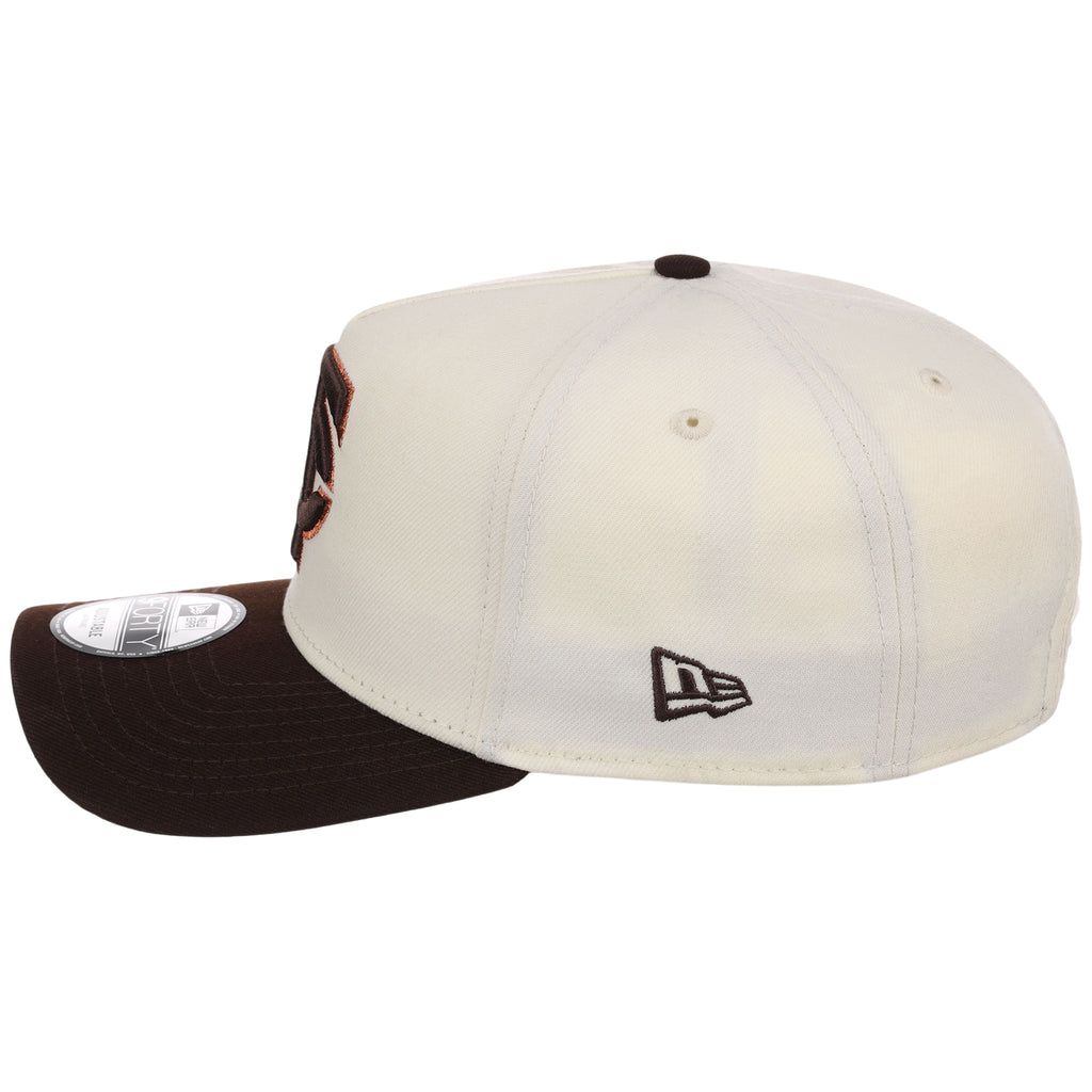 Minnesota Twins MLB Chrome x Burnt Wood FASHION CORE New Era 9FORTY A-Frame