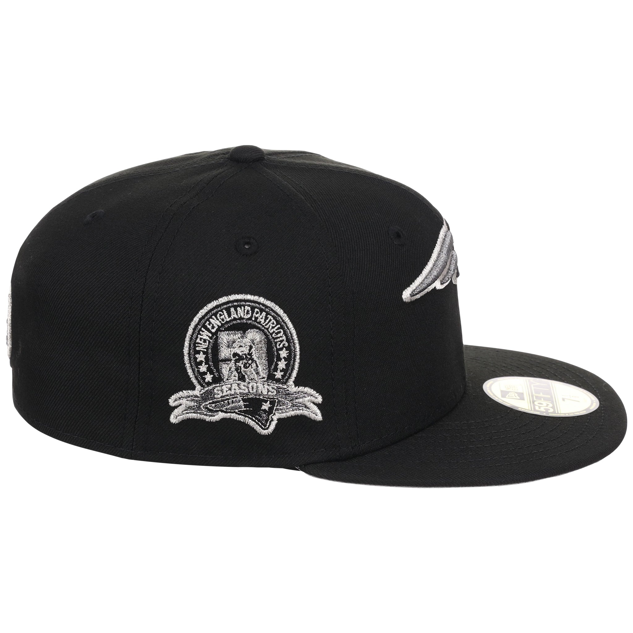 New England Patriots NFL Liquid Titanium New Era 59FIFTY