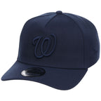 Washington Nationals MLB Navy FASHION CORE New Era 9FORTY A-Frame