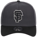San Francisco Giants MLB Graphite x Black FASHION CORE New Era 9FORTY A-Frame