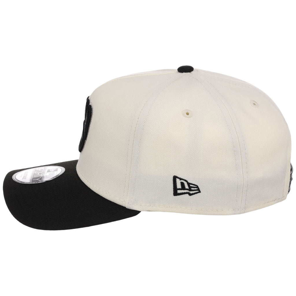Milwaukee Brewers MLB Chrome x Black FASHION CORE New Era 9FORTY A-Frame