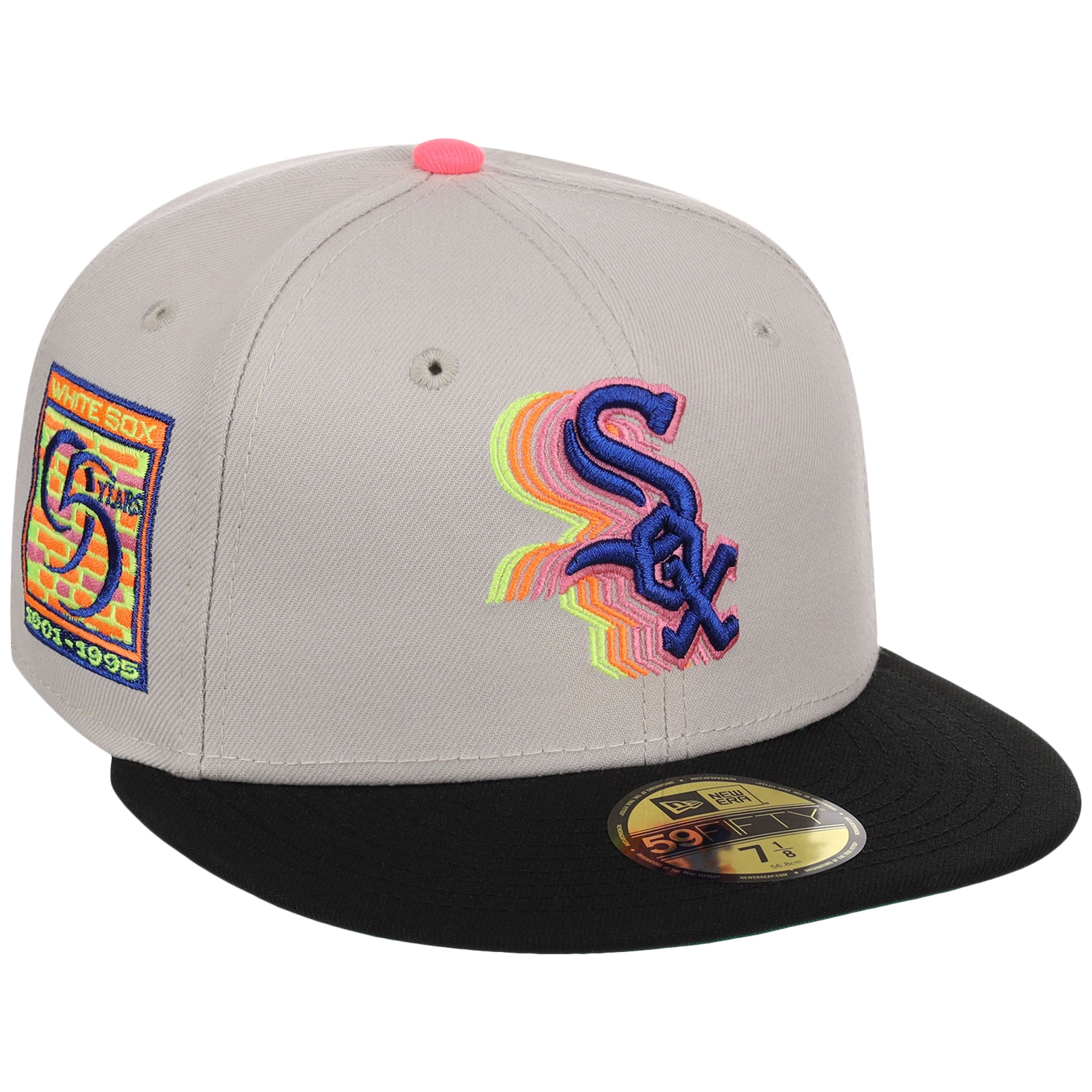 Chicago White Sox MLB Main Stage Stone Neon New Era 59FIFTY
