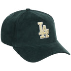 Los Angeles Dodgers MLB Dark Green Cord FASHION CORE New Era 9FORTY A-Frame