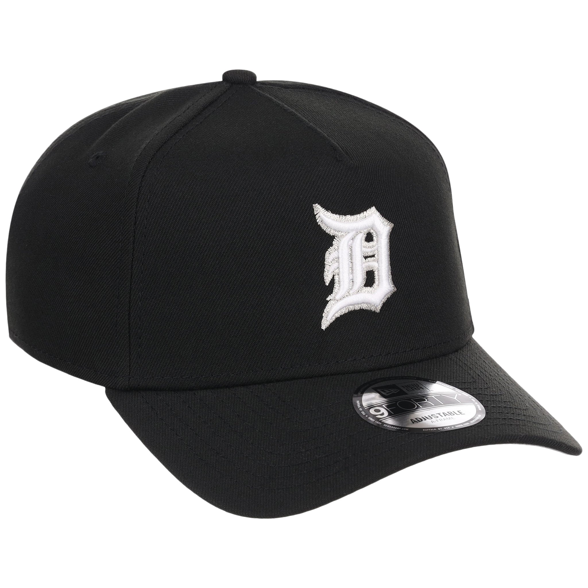 Detroit Tigers MLB Black x White FASHION CORE New Era 9FORTY A-Frame