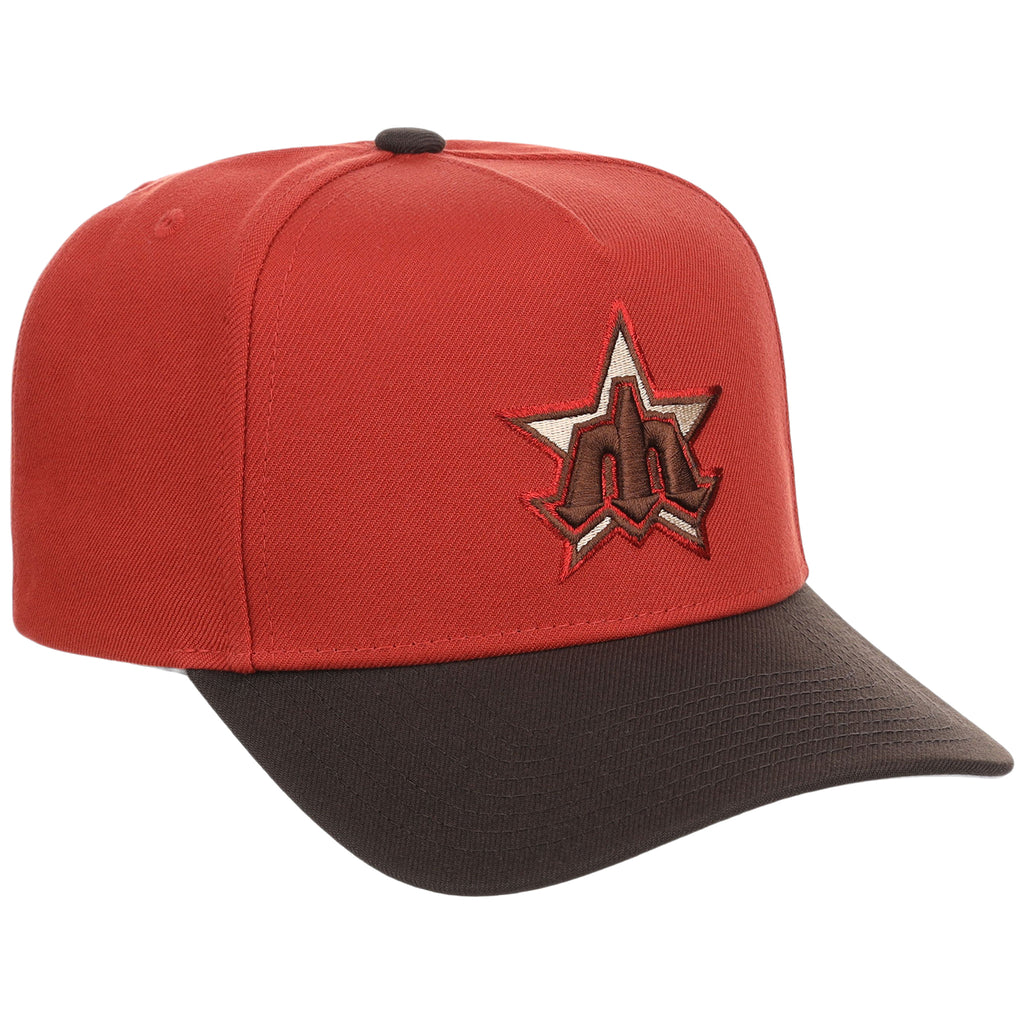 Seattle Mariners MLB Brown Stone Heat Mitcell & Ness Pro Pinch