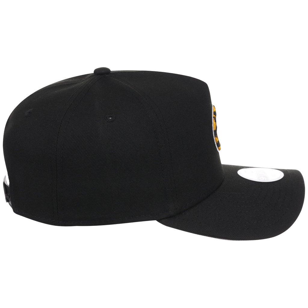 Chicago Cubs Women's New Era 9FORTY Black x Cheetah A-Frame