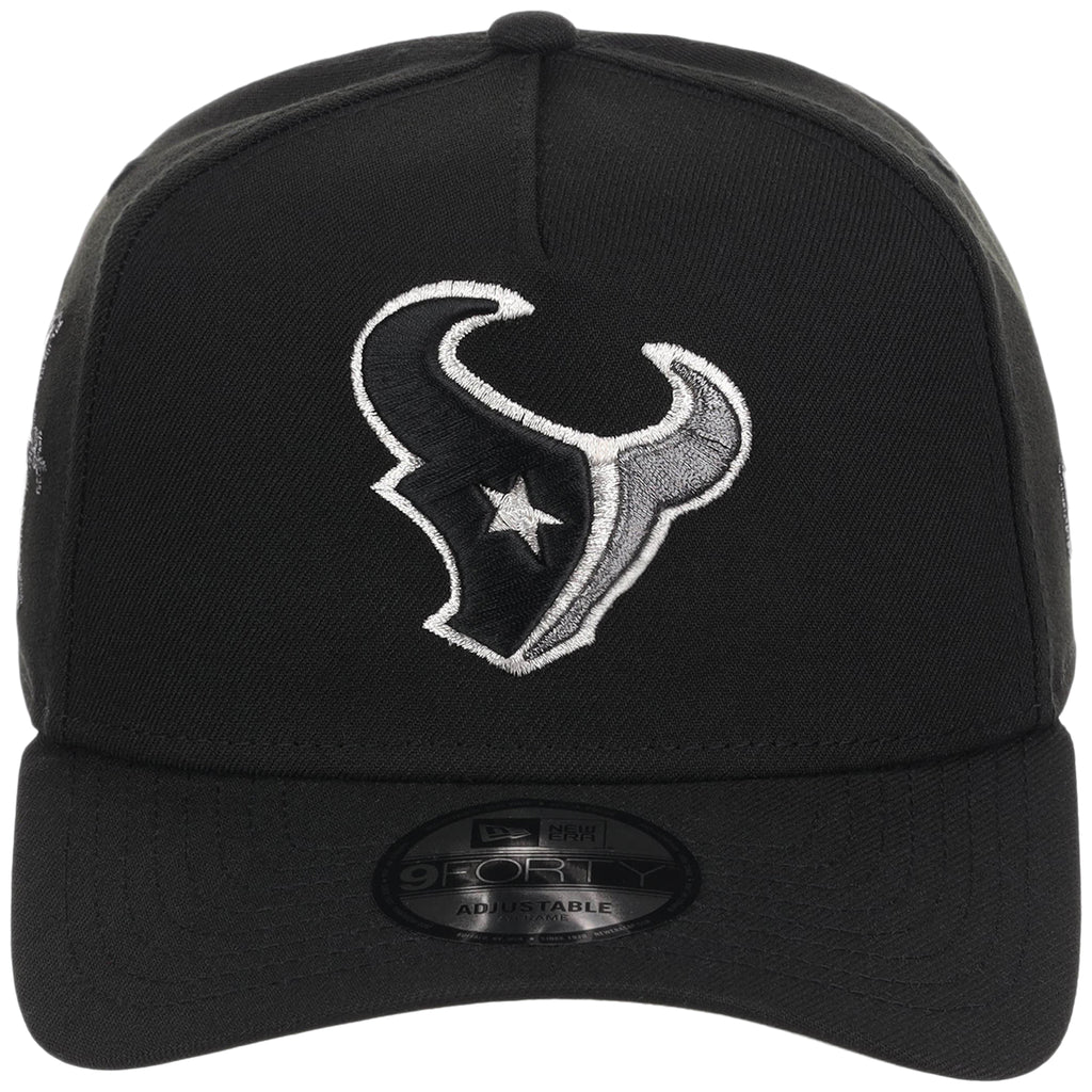 Houston Texans NFL Liquid Titanium New Era 9FORTY
