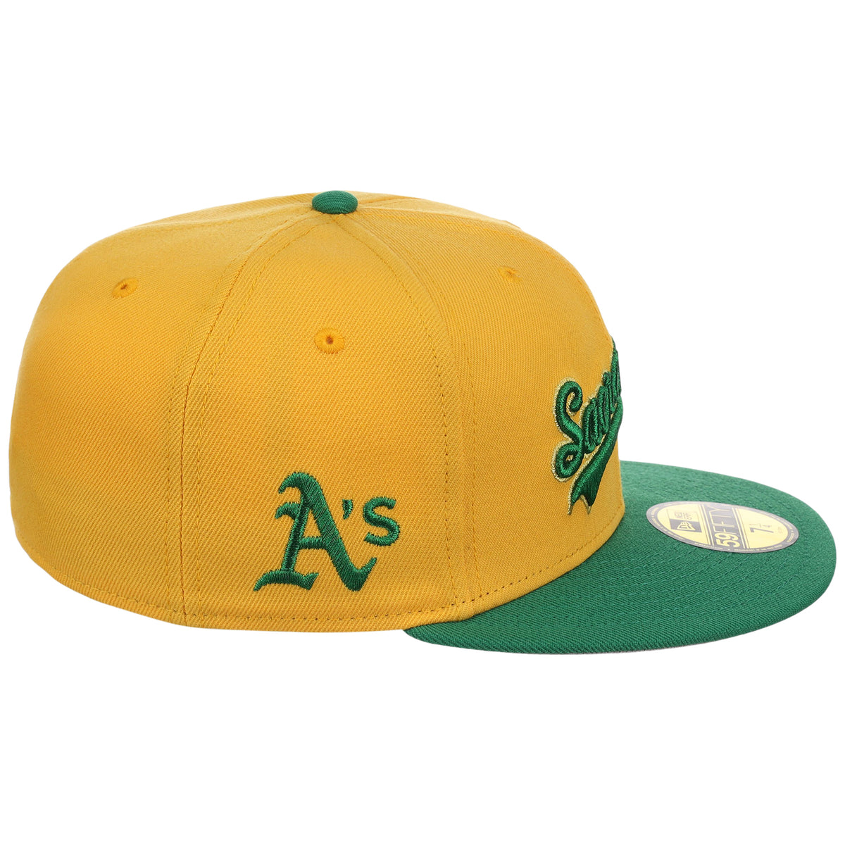 Oakland Athletics Variety New Era 59FIFTY (Yellow/Green)