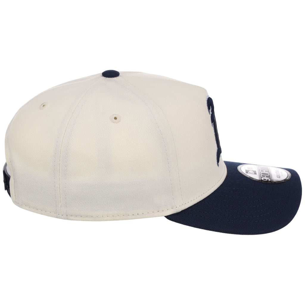 Oakland Athletics MLB Chrome x Navy FASHION CORE New Era 9FORTY A-Frame
