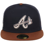 Atlanta Braves MLB Navy Auburn New Era 59FIFTY