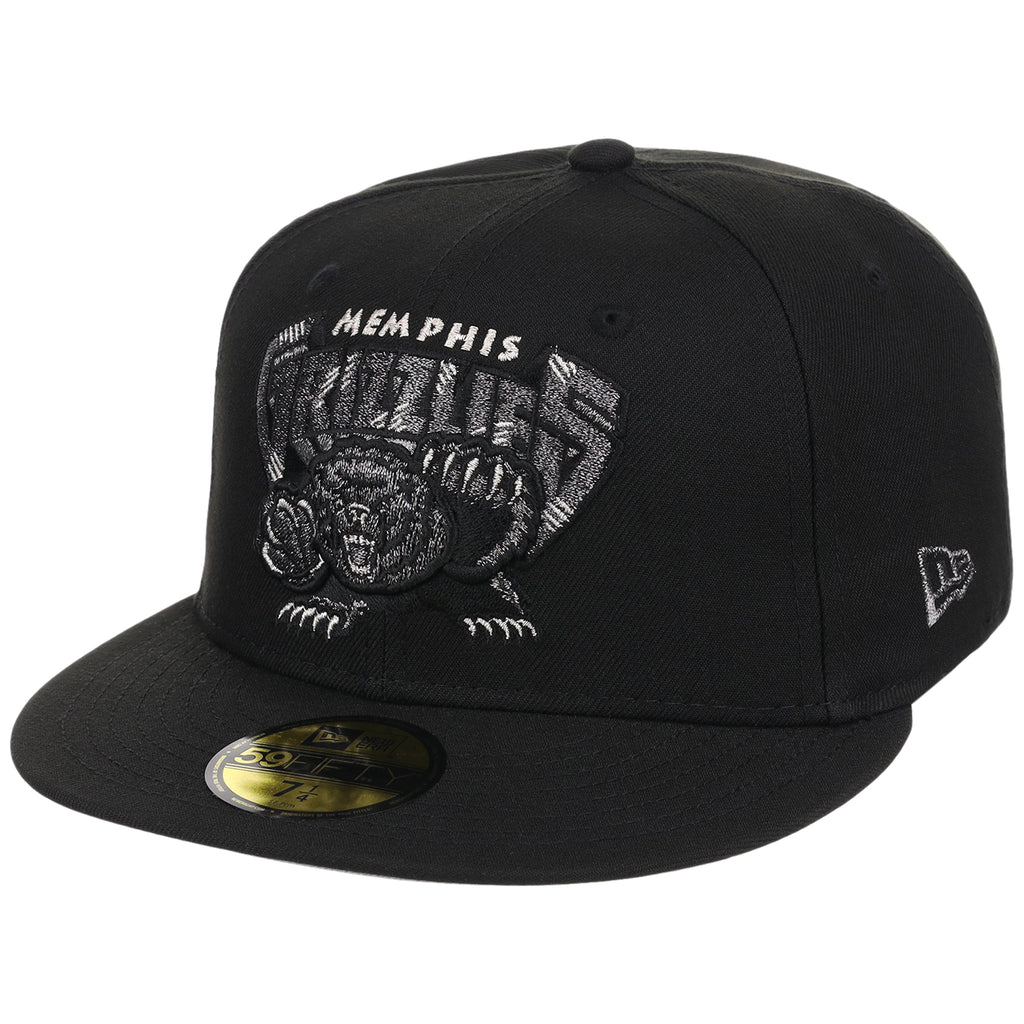 Memphis Grizzlies NBA Liquid Titanium New Era 59FIFTY