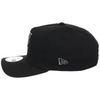 Anaheim Angels MLB Flipmode 2.0 Liquid Titanium New Era 9FORTY A-Frame (Black/Black/Gray)