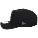 Anaheim Angels MLB Flipmode 2.0 Liquid Titanium New Era 9FORTY A-Frame (Black/Black/Gray)