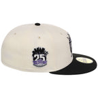 Sacramento Kings NBA Chrome OTC New Era 59FIFTY (Chrome/Black)